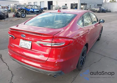 2020 Ford Fusion Se from USA, damaged, VIN 3FA6P0HD4LR222323
